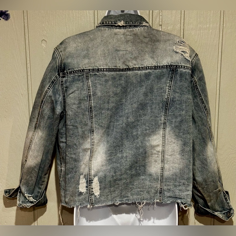 Kensie True Vintage Denim Jacket - FINAL PRICE - Picture 6 of 6